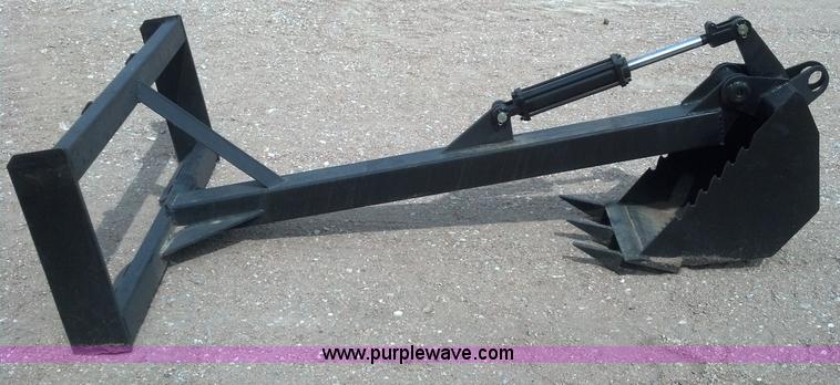 image for item C1194 Skid steer backhoe attachment