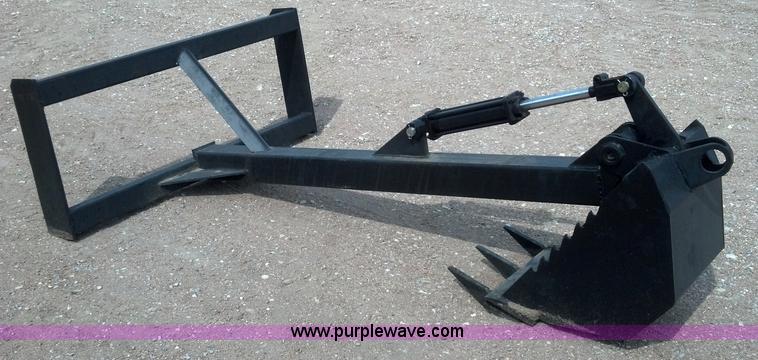 image for item C1194 Skid steer backhoe attachment