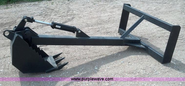 image for item C1194 Skid steer backhoe attachment