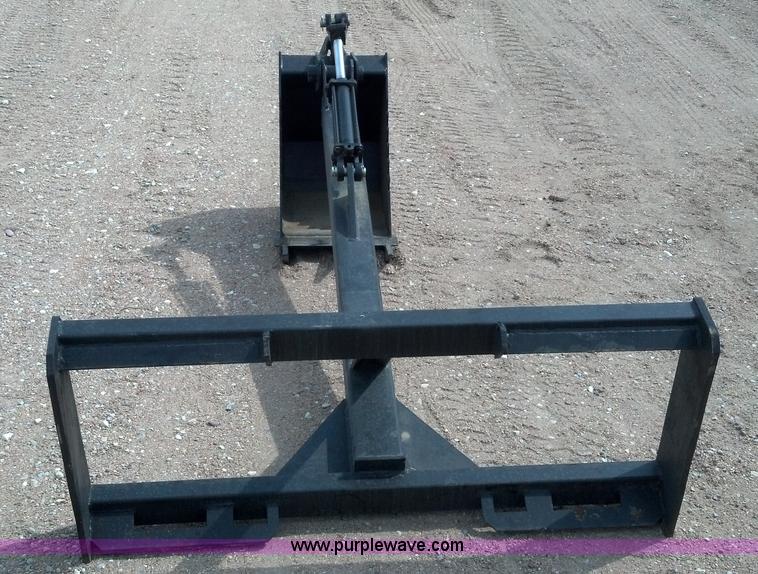 image for item C1194 Skid steer backhoe attachment