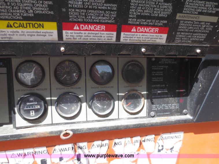 image for item D5986 Ingersoll Rand air compressor