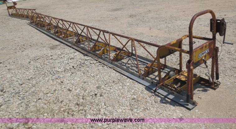 image for item D5988 (2) Gomaco concrete screed