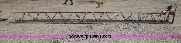 image for item D5988 (2) Gomaco concrete screed