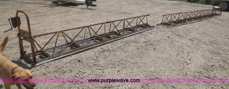 image for item D5988 (2) Gomaco concrete screed