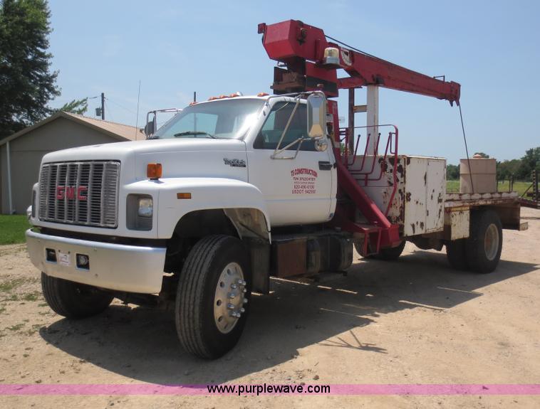 image for item D5992 1994 GMC TopKick boom truck