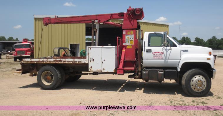 image for item D5992 1994 GMC TopKick boom truck