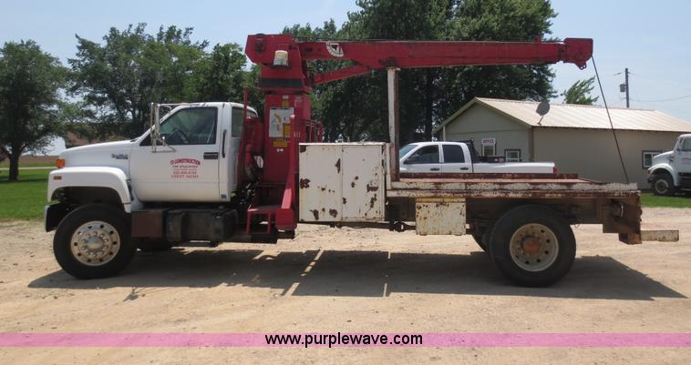 image for item D5992 1994 GMC TopKick boom truck