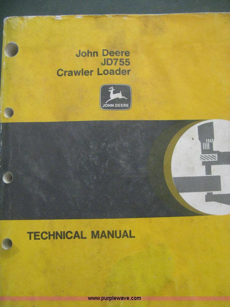 image for item D8388 1978 John Deere 755A track loader
