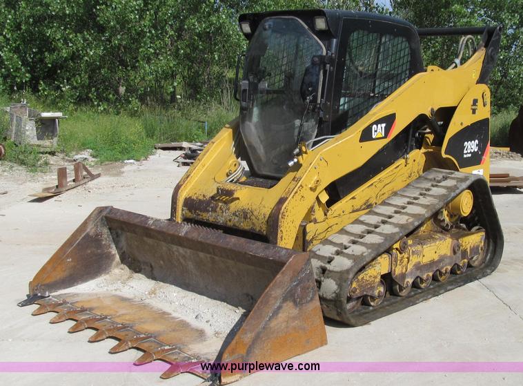 image for item E3996 2009 Caterpillar 289C Multi-Terrain track skid steer