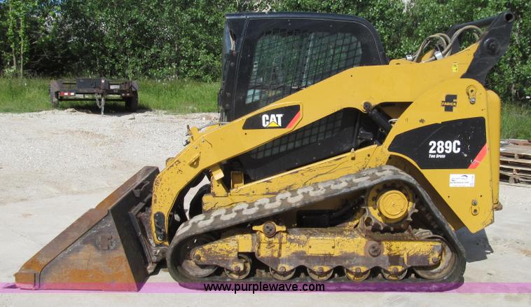 image for item E3996 2009 Caterpillar 289C Multi-Terrain track skid steer