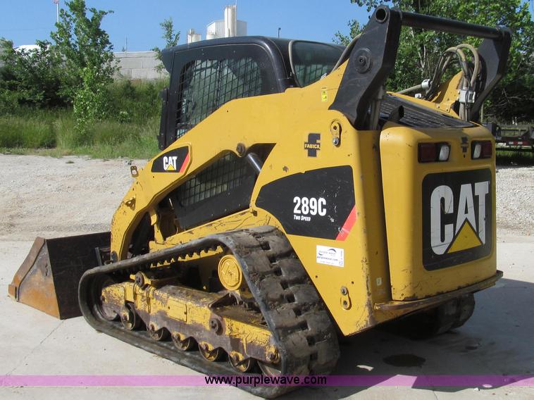 image for item E3996 2009 Caterpillar 289C Multi-Terrain track skid steer