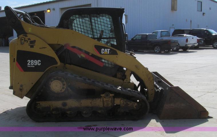 image for item E3996 2009 Caterpillar 289C Multi-Terrain track skid steer
