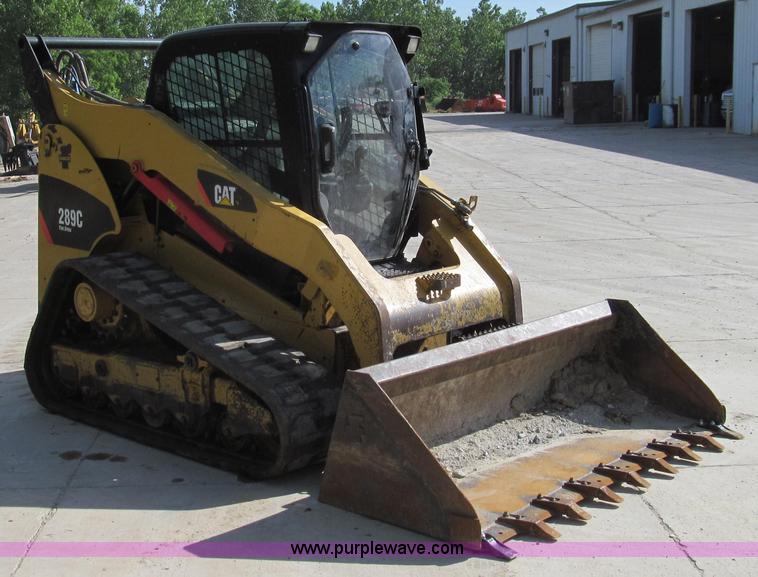 image for item E3996 2009 Caterpillar 289C Multi-Terrain track skid steer