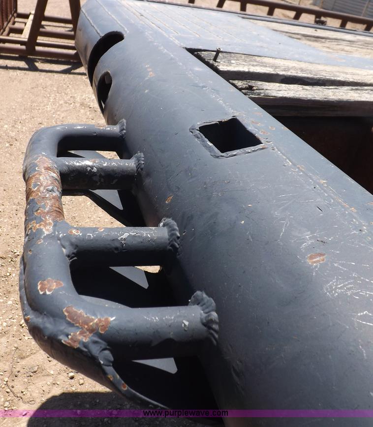 image for item F8730 1968 Lufkin oilfield float tandem axle trailer