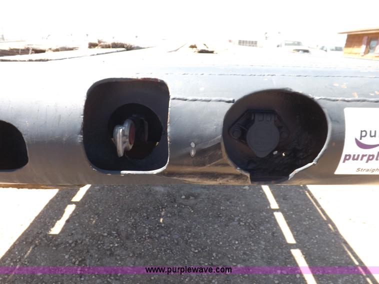 image for item F8730 1968 Lufkin oilfield float tandem axle trailer