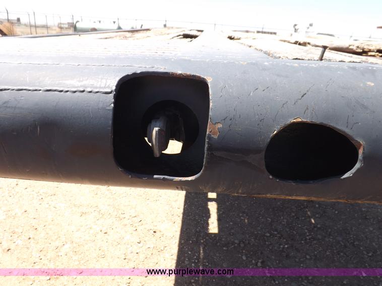 image for item F8730 1968 Lufkin oilfield float tandem axle trailer