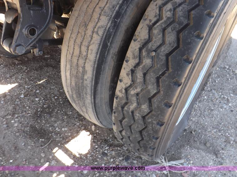 image for item F8730 1968 Lufkin oilfield float tandem axle trailer