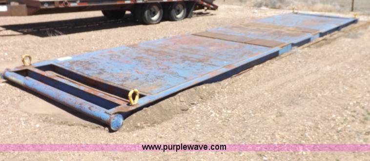 image for item F8733 Work over unit tie-down skid