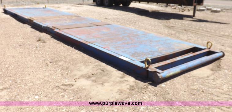 image for item F8733 Work over unit tie-down skid