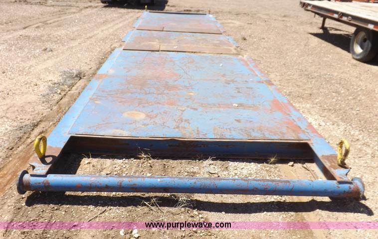 image for item F8733 Work over unit tie-down skid