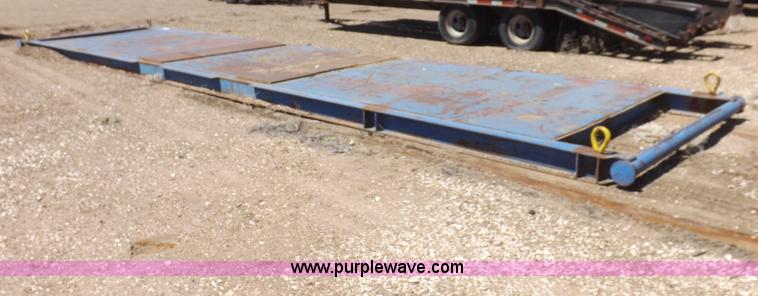 image for item F8733 Work over unit tie-down skid