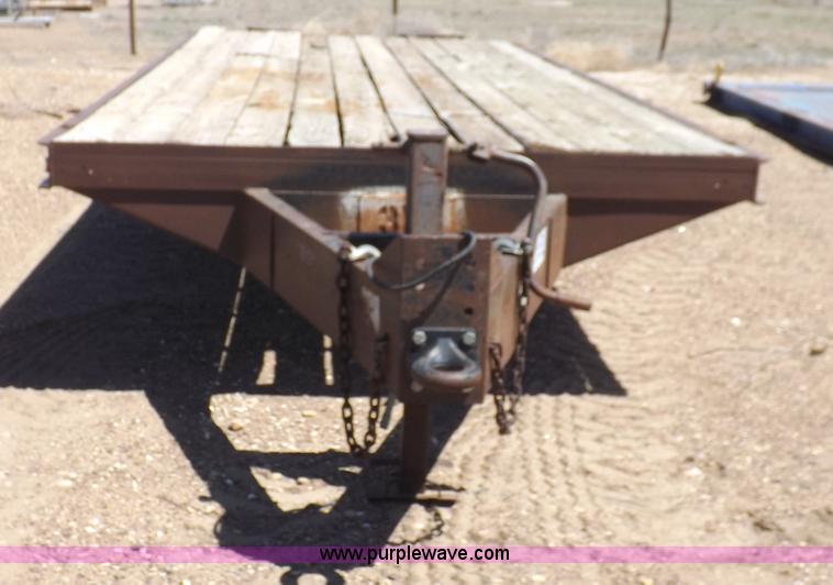 image for item F8734 1994 Belshe T9 tandem axle trailer