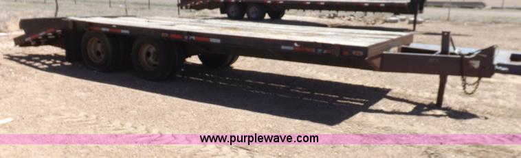 image for item F8734 1994 Belshe T9 tandem axle trailer