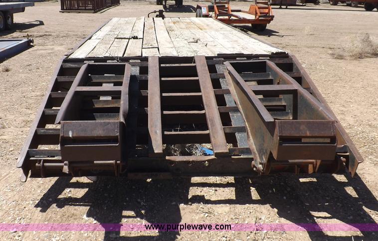 image for item F8734 1994 Belshe T9 tandem axle trailer