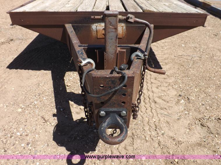 image for item F8734 1994 Belshe T9 tandem axle trailer