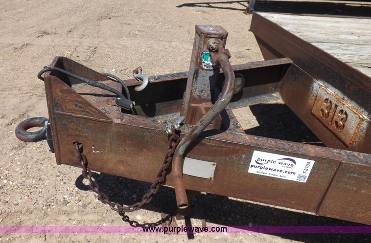 image for item F8734 1994 Belshe T9 tandem axle trailer