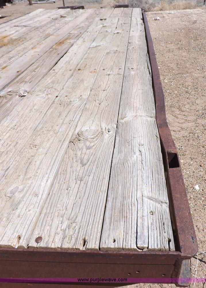 image for item F8734 1994 Belshe T9 tandem axle trailer