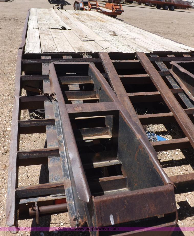 image for item F8734 1994 Belshe T9 tandem axle trailer