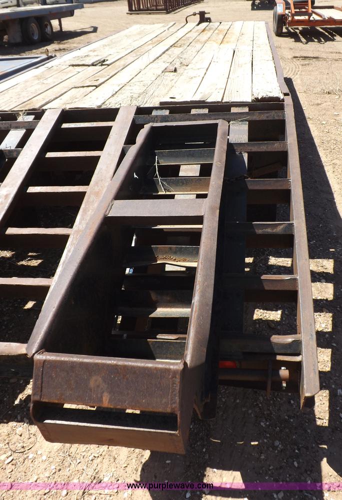 image for item F8734 1994 Belshe T9 tandem axle trailer