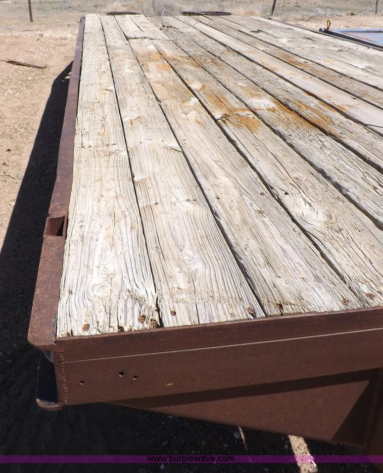 image for item F8734 1994 Belshe T9 tandem axle trailer