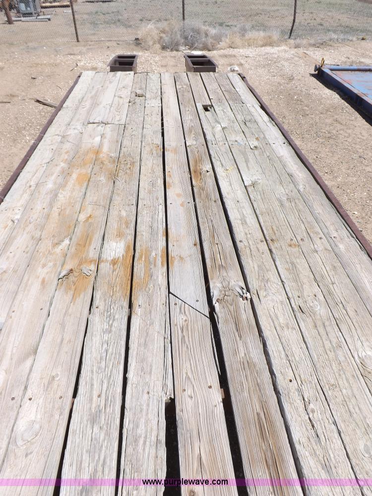 image for item F8734 1994 Belshe T9 tandem axle trailer