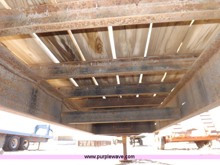 image for item F8734 1994 Belshe T9 tandem axle trailer