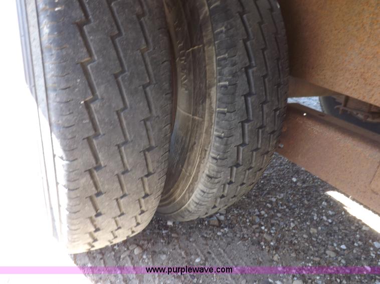 image for item F8734 1994 Belshe T9 tandem axle trailer