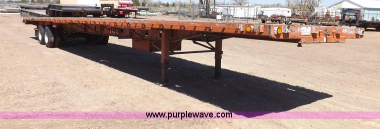 image for item F8736 1996 tandem axle trailer