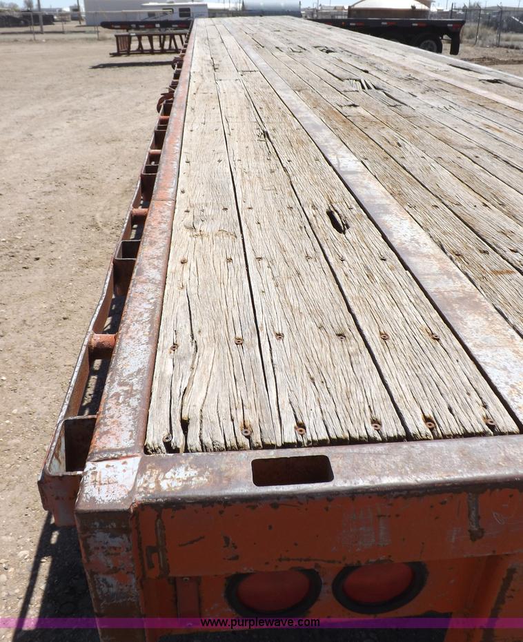 image for item F8736 1996 tandem axle trailer