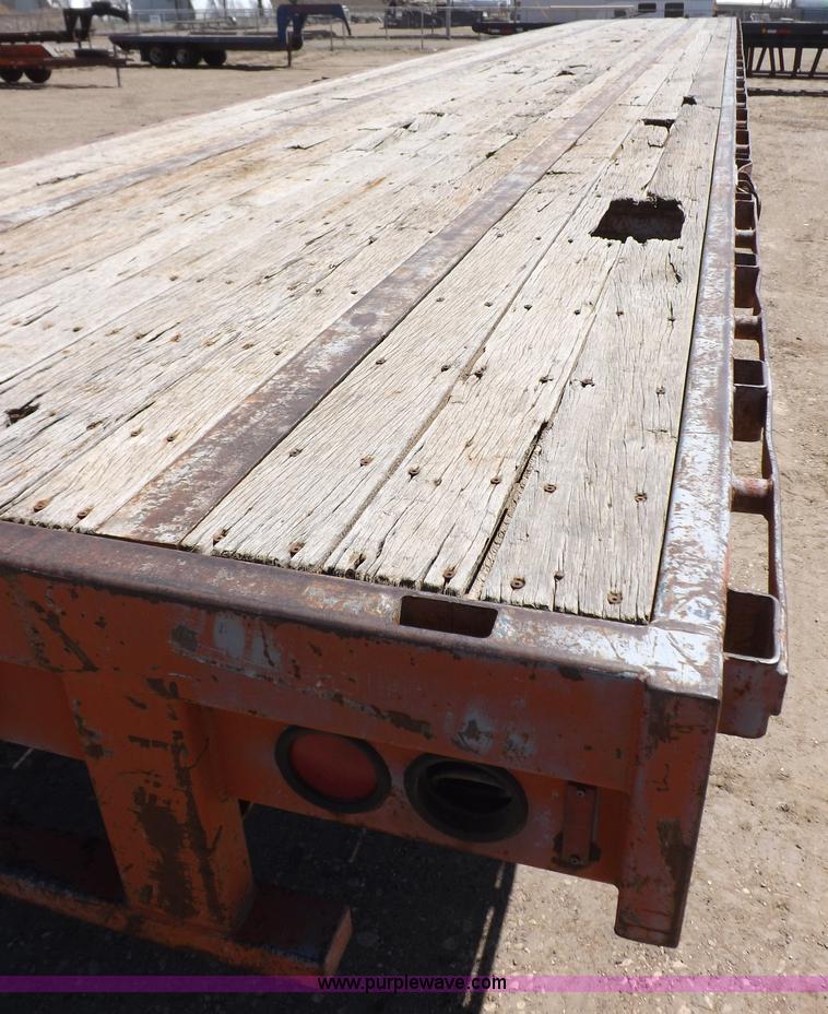 image for item F8736 1996 tandem axle trailer