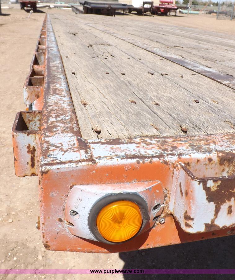 image for item F8736 1996 tandem axle trailer