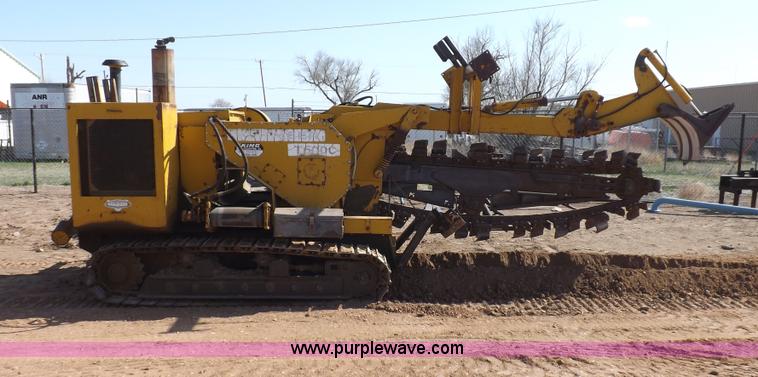 image for item F8760 Vermeer T600C trencher