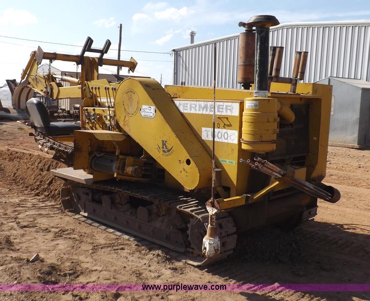 image for item F8760 Vermeer T600C trencher