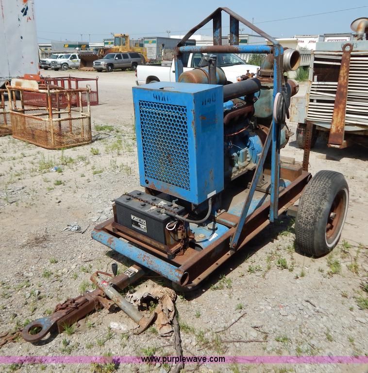 image for item G3278 6" portable water pump