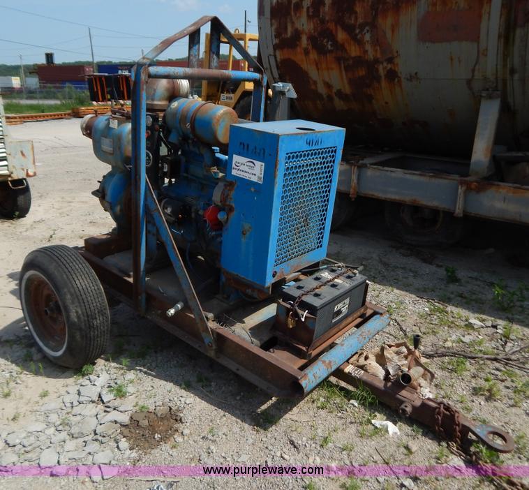 image for item G3278 6" portable water pump