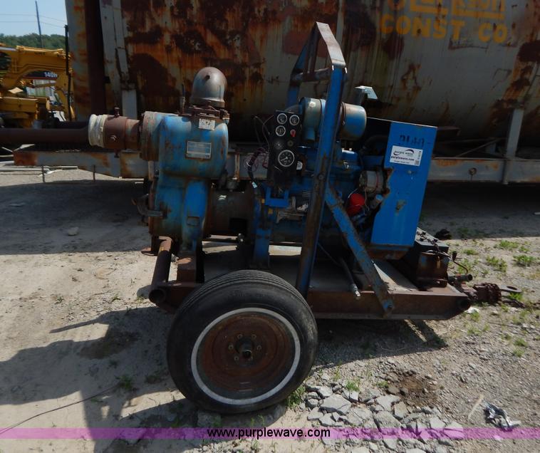 image for item G3278 6" portable water pump