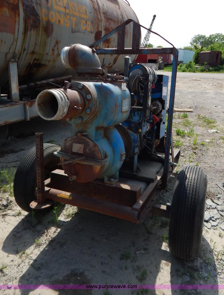 image for item G3278 6" portable water pump