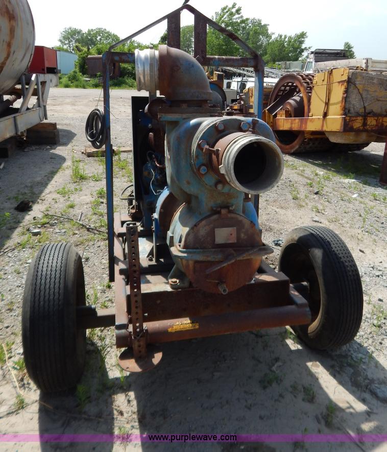 image for item G3278 6" portable water pump