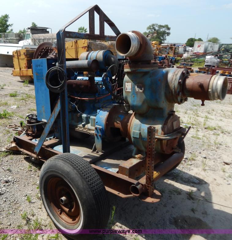 image for item G3278 6" portable water pump