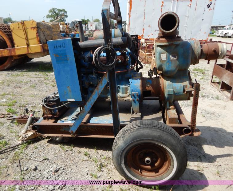 image for item G3278 6" portable water pump